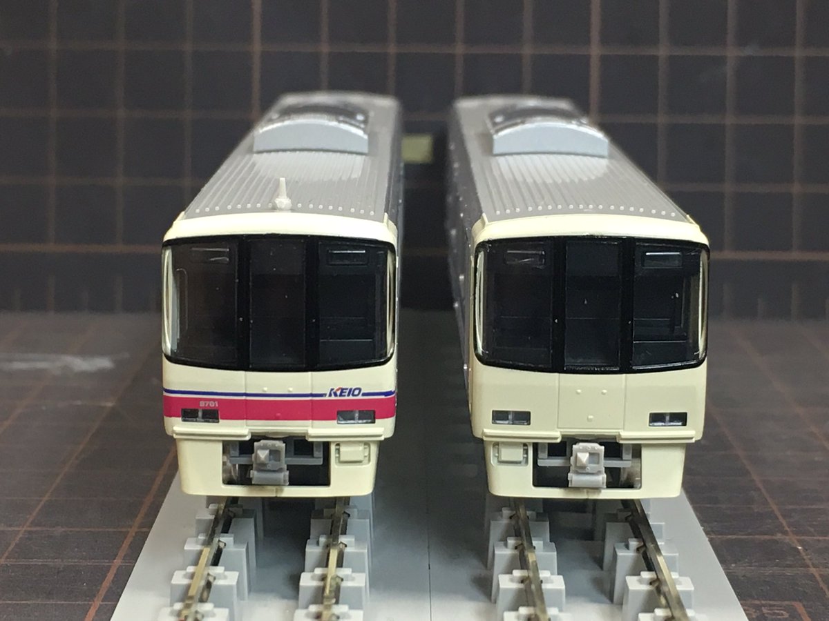 塗装済キットから進化した京王8000系､是非お求めください。 ※掲載した