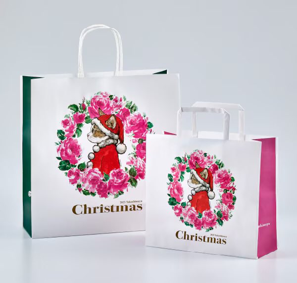 髙島屋さんのクリスマスのお仕事をしました。 クリスマスのお仕事を