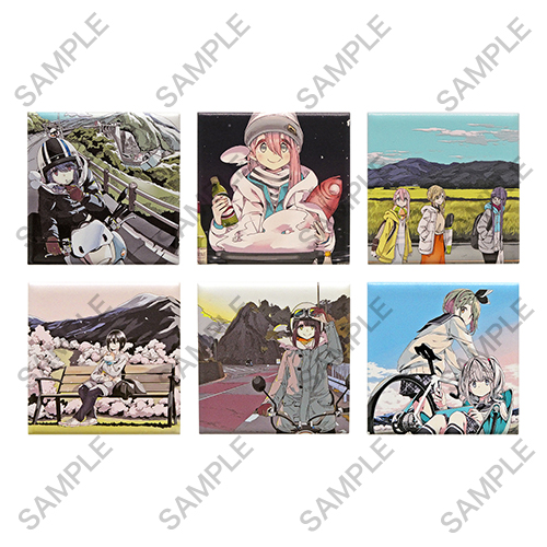 ◤ 『ゆるキャン△』アートマグネット ◢ あfろ先生の美麗なイラストを