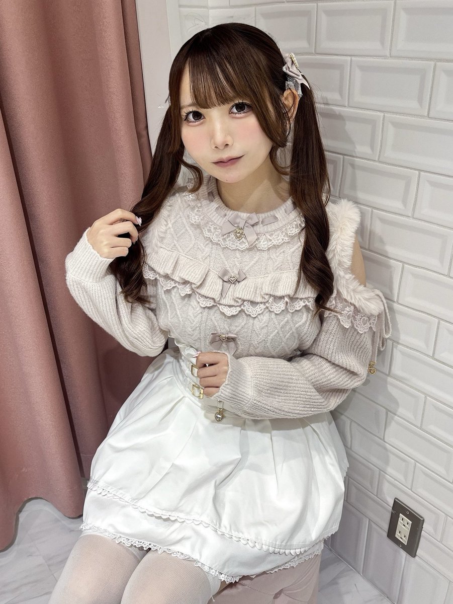 00s 希少 LIZLISA オフショルレースアップボヘミアンチュニック 姫カジ