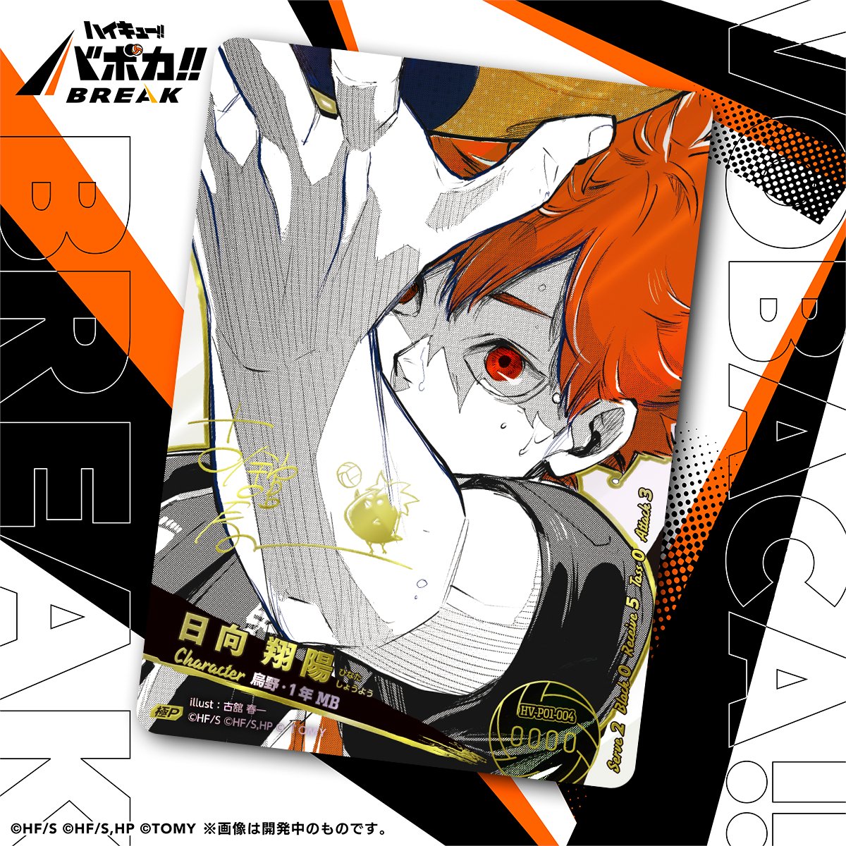 ハイキュー バボカ 日向翔陽 極P シリアルNo.0049 ハイキュー バボカ