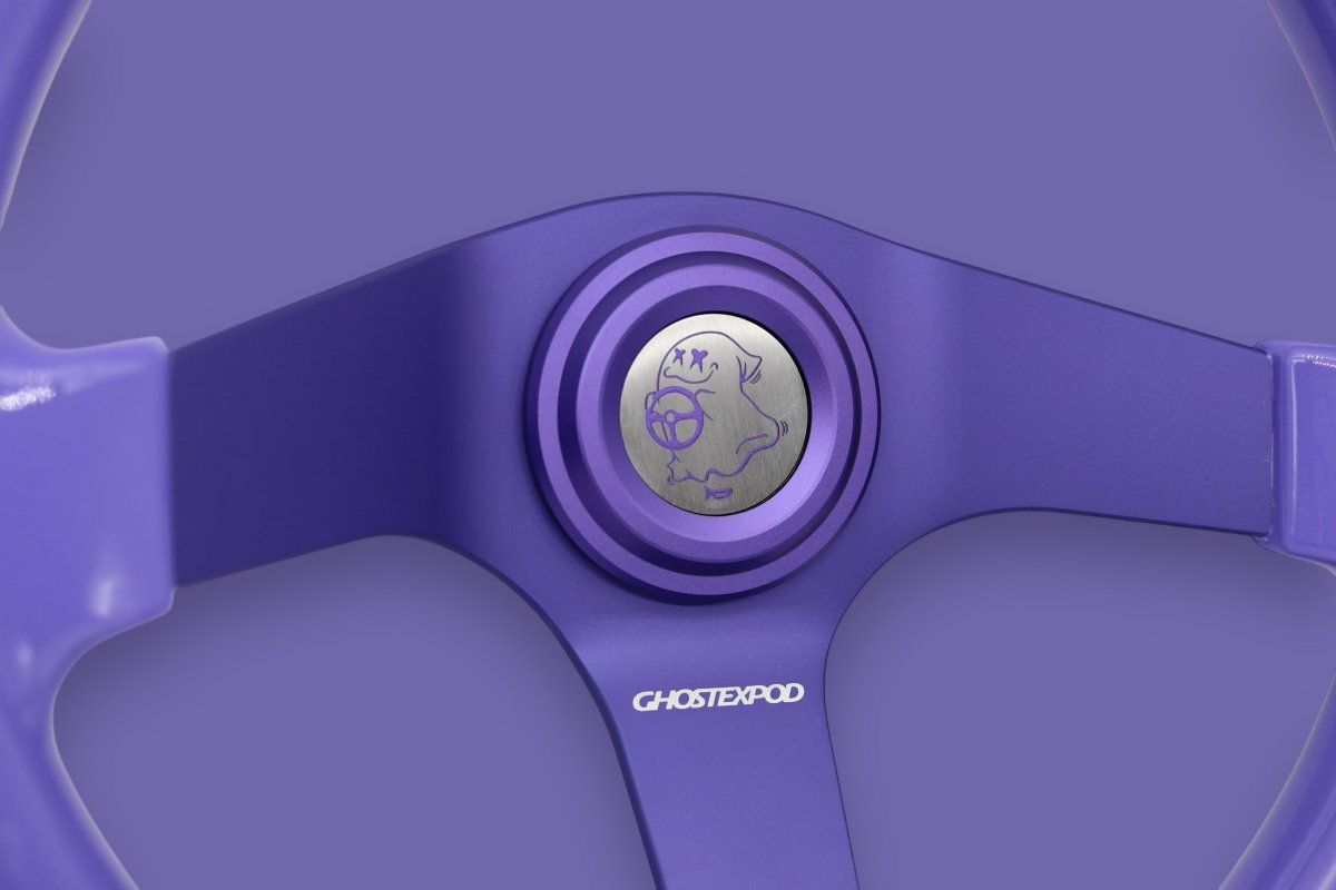 け*ん様 GHOST EXPOD purple グラデーション ホーンボタン付き け*ん様