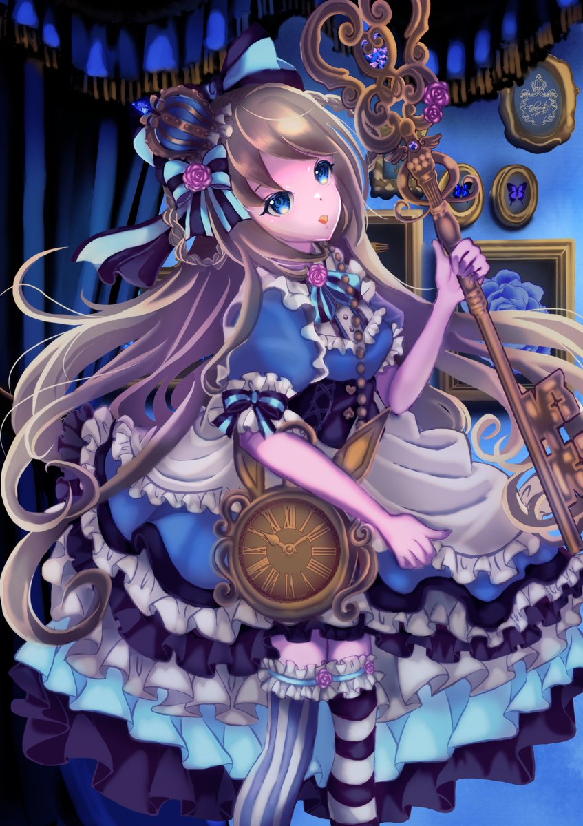 OC のアリス様🃏👑 不思議の国でなんやかんやあって女王様になった