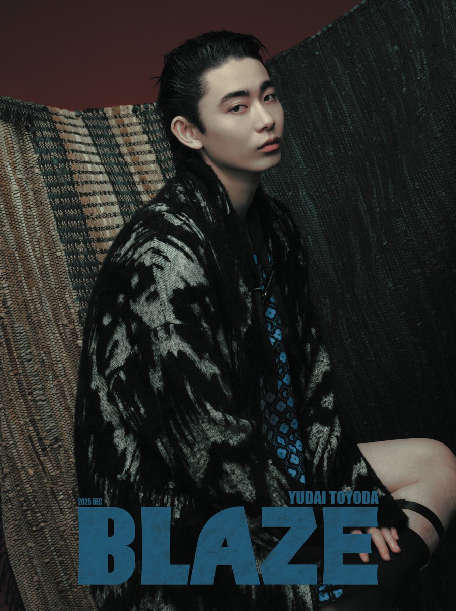 豊田裕大「BLAZE」12月号表紙公開 静かに聞け。 悪魔とは、 太陽と月が