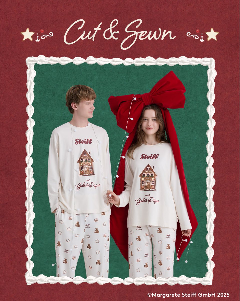 COLLABORATION】 12.4（THU ）START Steiff meets GELATO PIQUE 発売