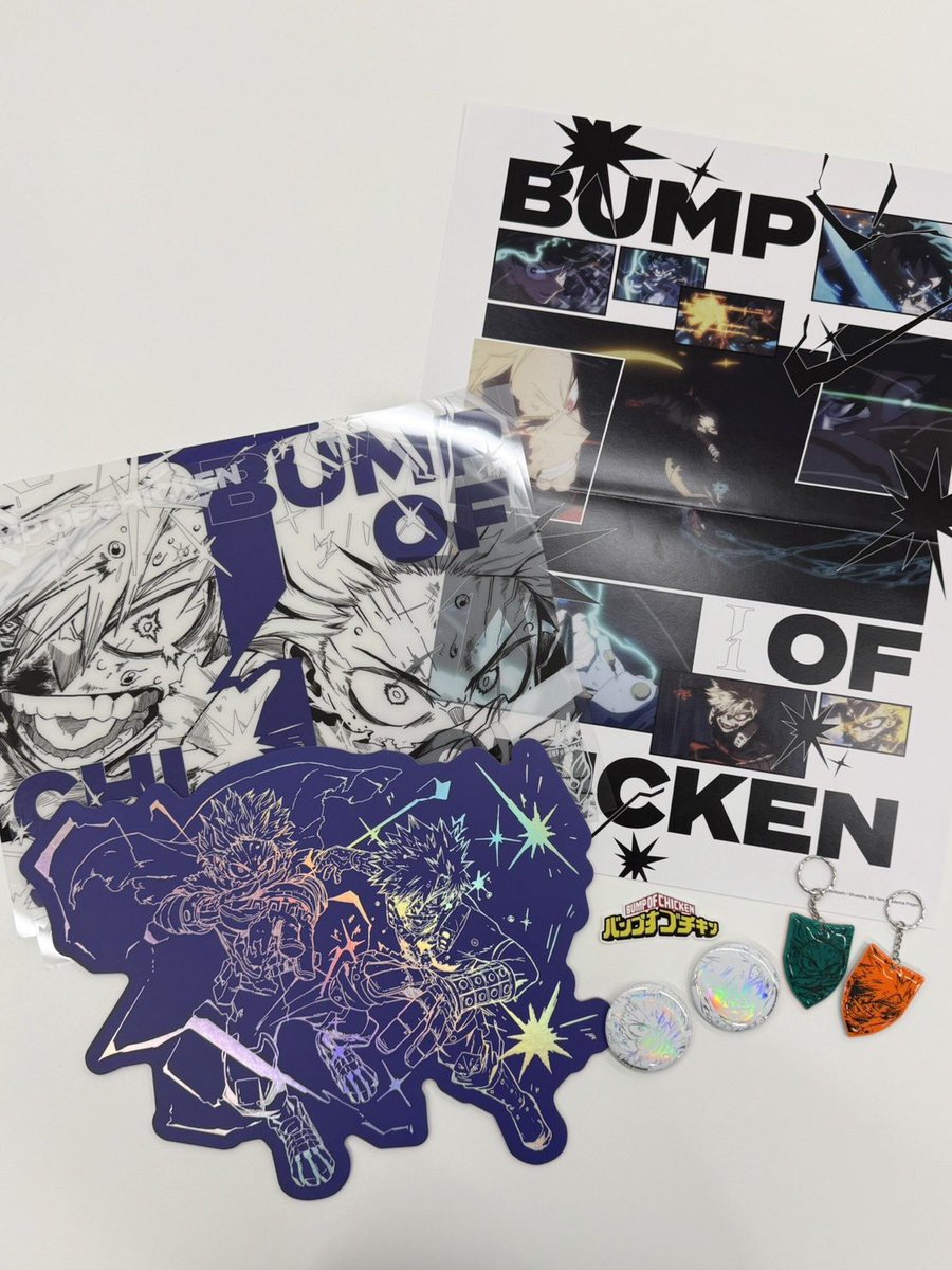 ☆BUMP OF CHICKEN☆ヒロアカ☆CD&Blu-rayケースセット ☆BUMP OF