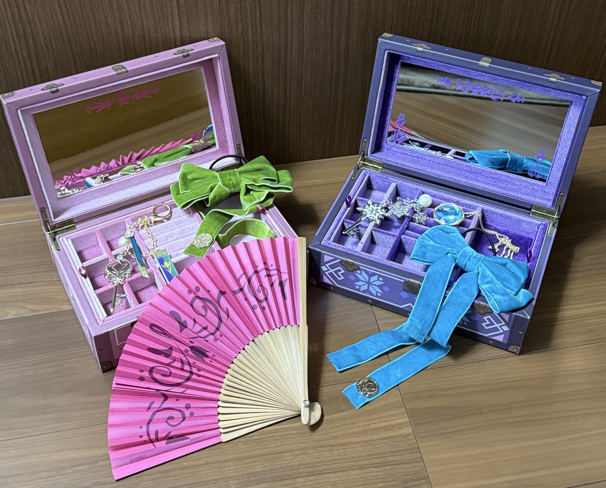 ちはるさん×しまむらディズニーコラボのアナキャリーケースとアナと