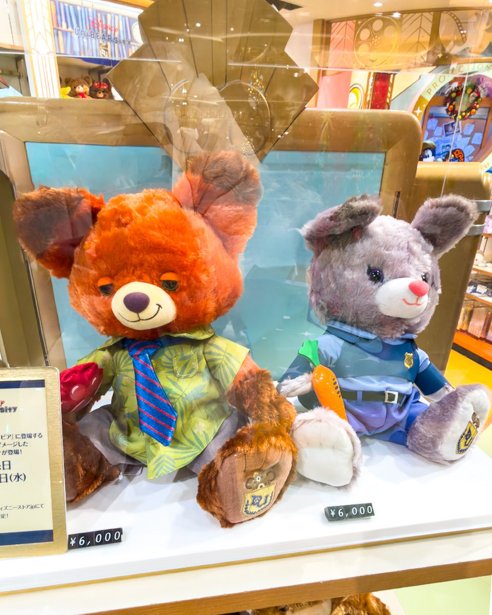 🌈🦊🐰ユニベアシティでニックとジュディが発売される🫶🏻😍💖💕