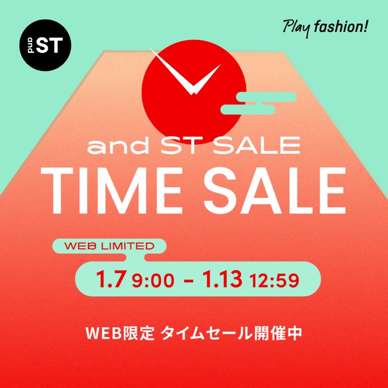 人気のアイテムもオトクに🌄⚡ ＼ WEBストア限定！~1/13（月）12:59