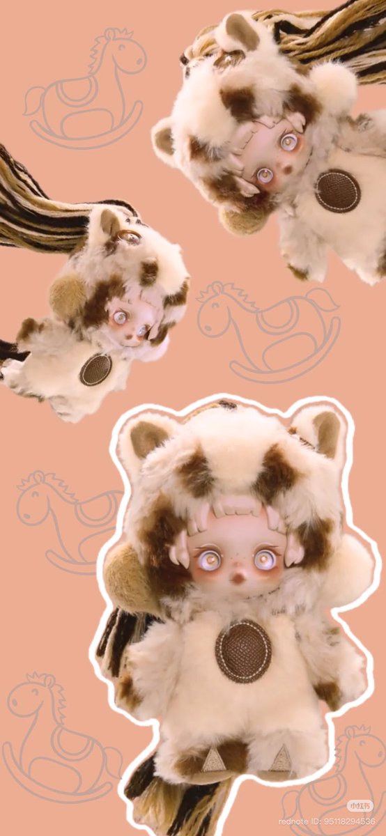 今回、ポップマート馬力全開シリーズぬいぐるみペンダントの