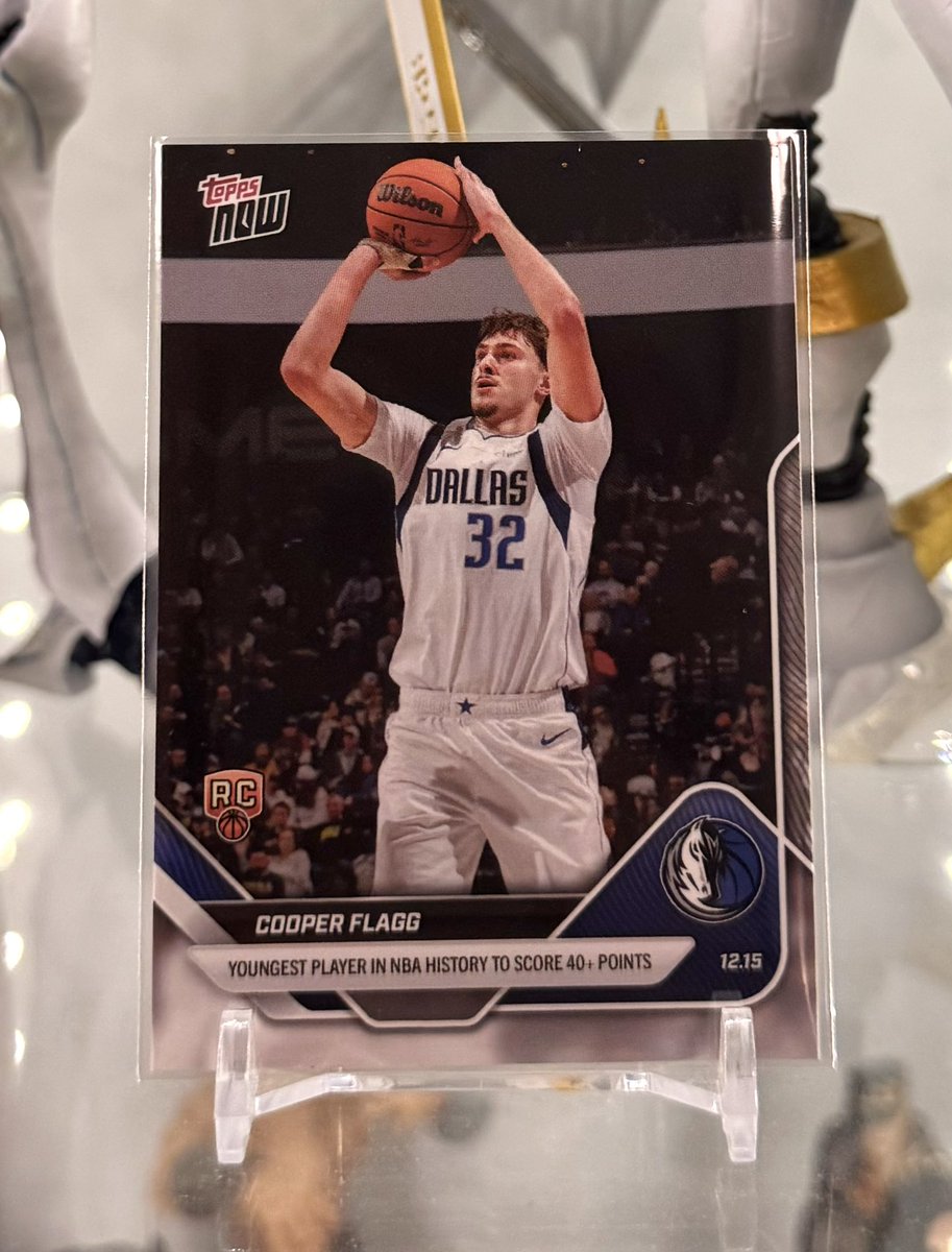 ゆ*庄様 希少ミスカットエラーCooper Flagg Dallas Maver Dallas