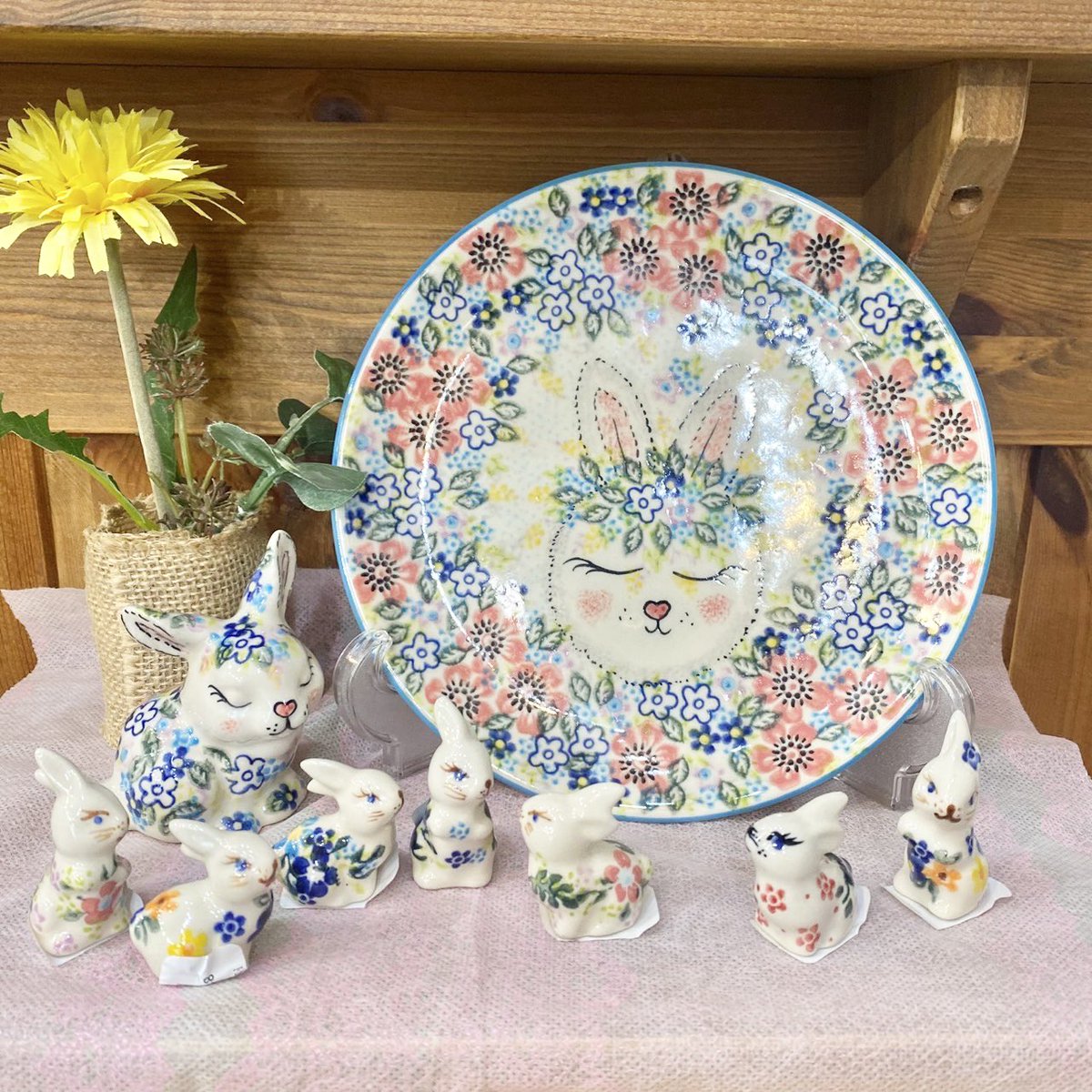 ポーリッシュポタリー うさぎセット♡.*・゜ CATEGORY 可愛い小物
