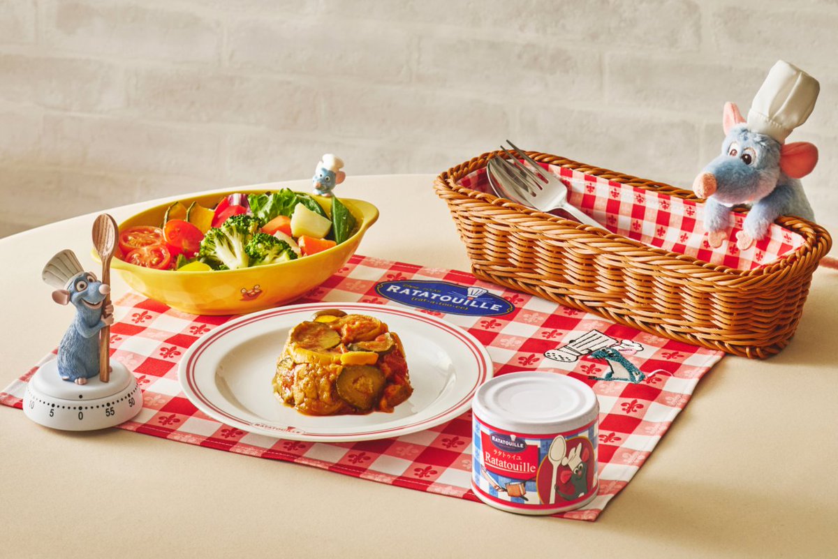 🍳.。.:🐭 『#レミーのおいしいレストラン』の キッチン&フード