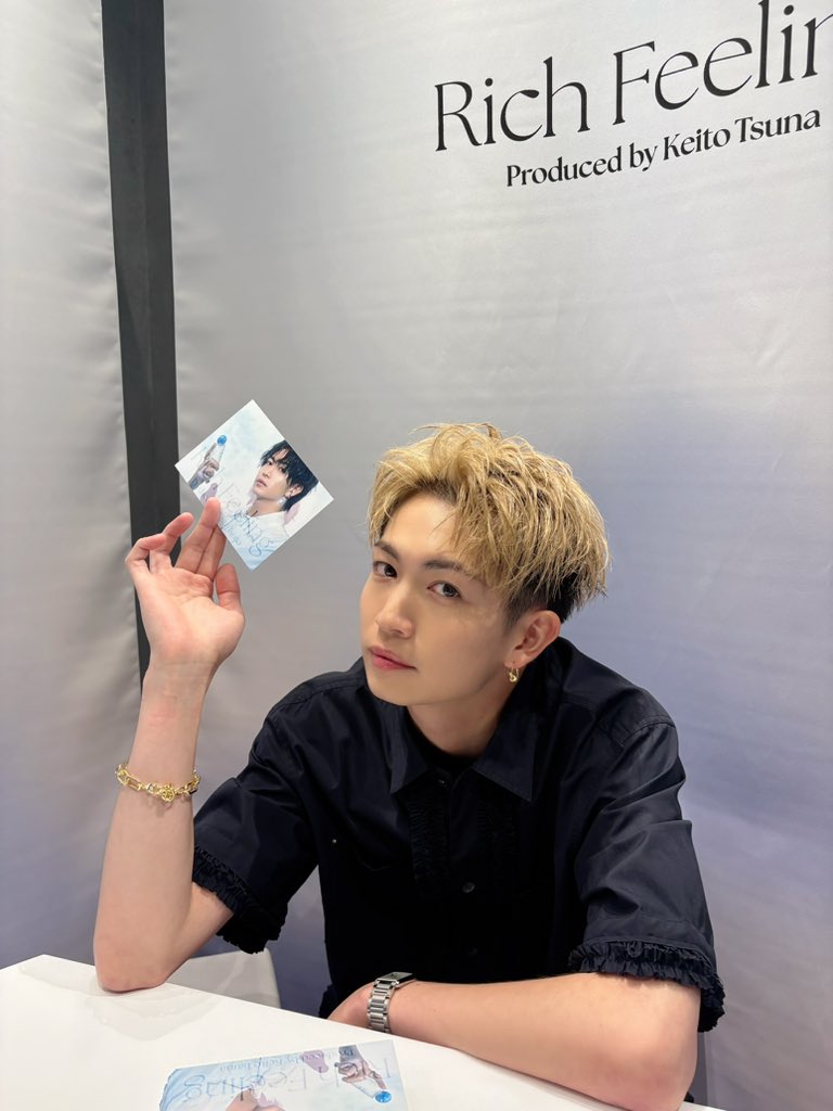 Rich Feelingお渡し会 ありがとうございました🫧 一般販売が本日から