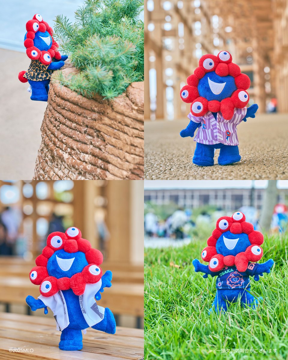 oO( #ミャクミャク をあなた好みに💖) ポーズもファッションも自由自在