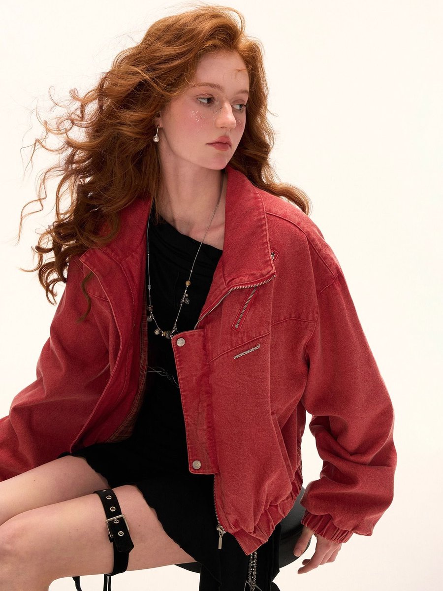 スタンドカラーショートワークジャケット ManusMachina