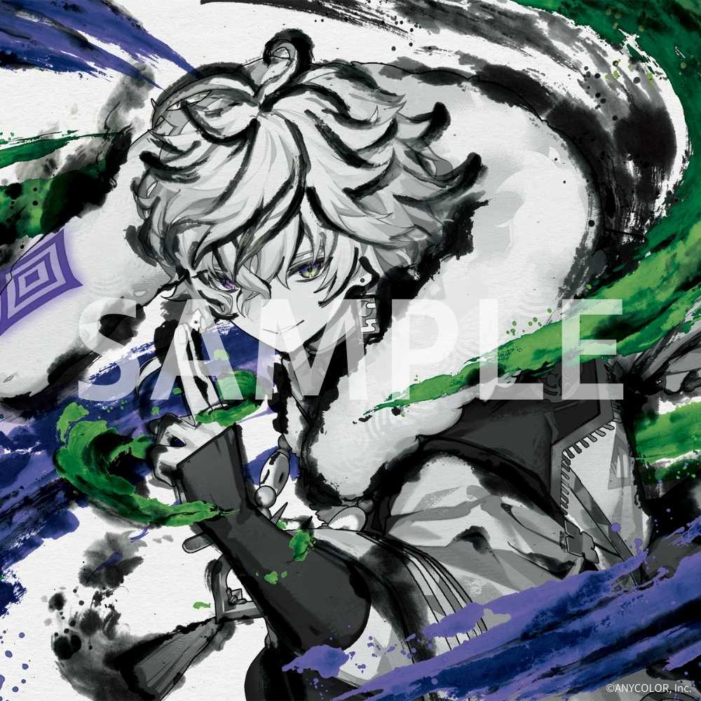 コラボガラスマウスパッド「AIM1×叢雲カゲツ」 こちらの墨を使用した