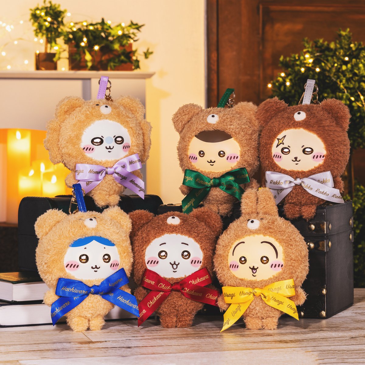 新商品／ 『ちいかわ Kiramekko Teddy Bear』 （全6種ブラインド