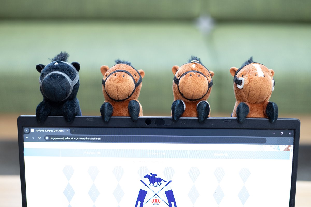 競馬ぬいぐるみ スペシャルウィーク号 AVANTI （ネームプレート付