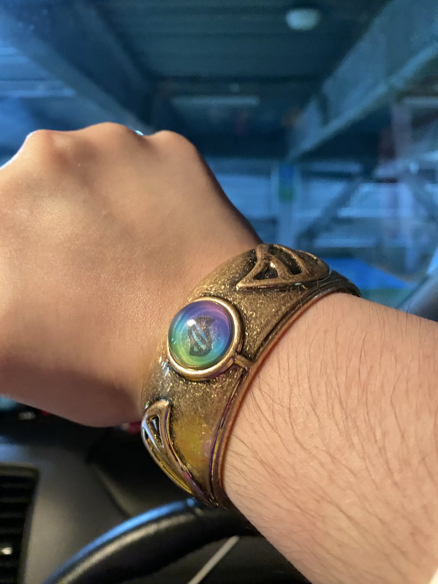 メガリング風バングル買えました。 甥っ子に自慢します。 #ポケモン