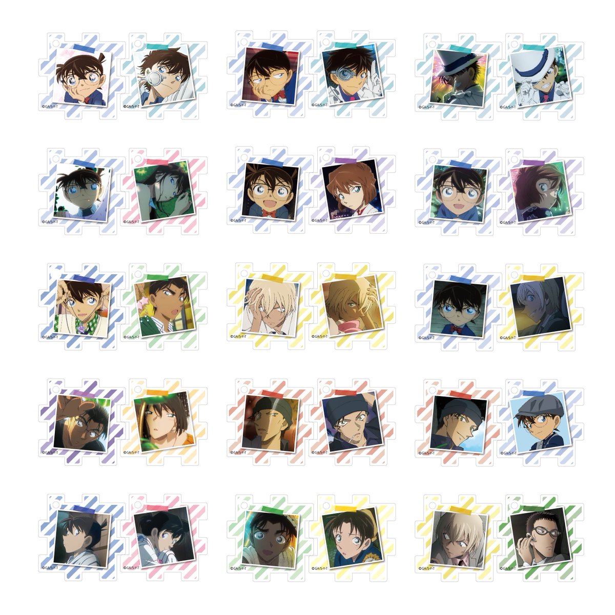 ◥◣ グッズ情報◢◤／ ＃名探偵コナン TDアクリルパズル スペシャル