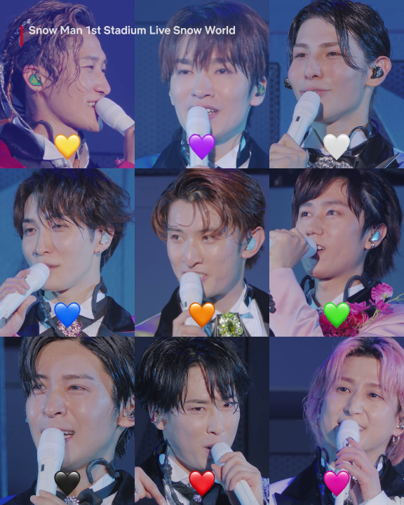 Snow Man 初のスタジアムライブ『Snow Man 1st Stadium Live Snow