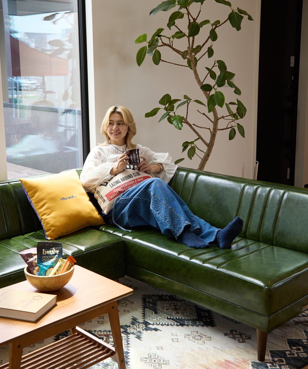 ニコアンド グリュックソファ グリーン GLUCK SOFA | FURNITURE