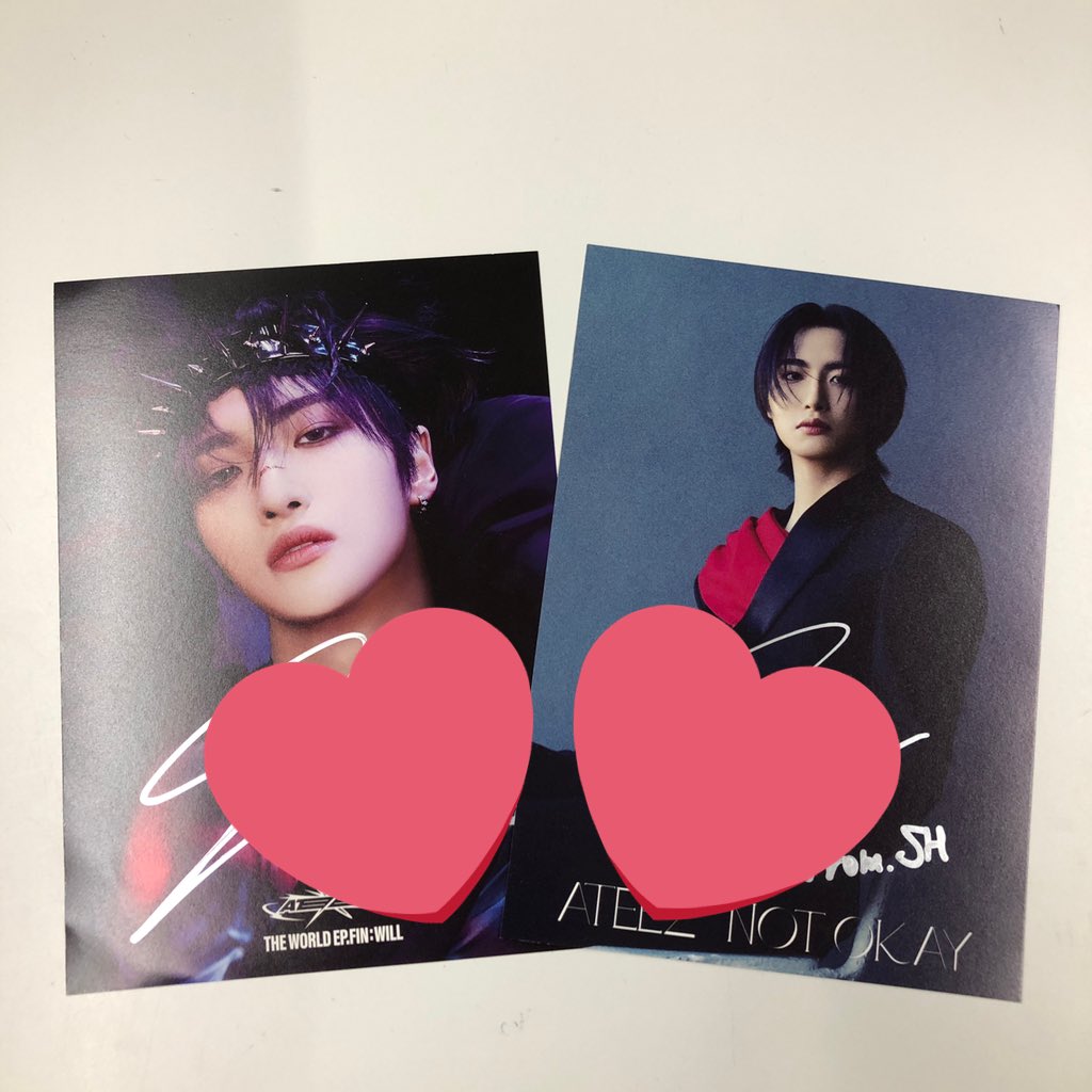 ATEEZ In Your Fantasy CDアルバム 直筆サイン ソンファ ATEEZ In Your