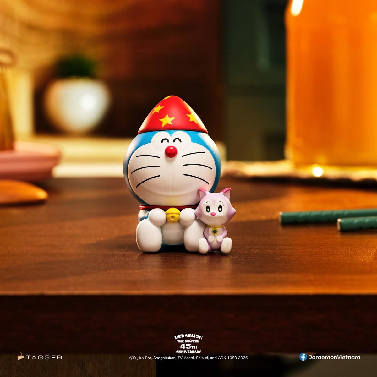 ドラえもん映画45周年フィギュアセット、個別のフィギュア写真も出てい