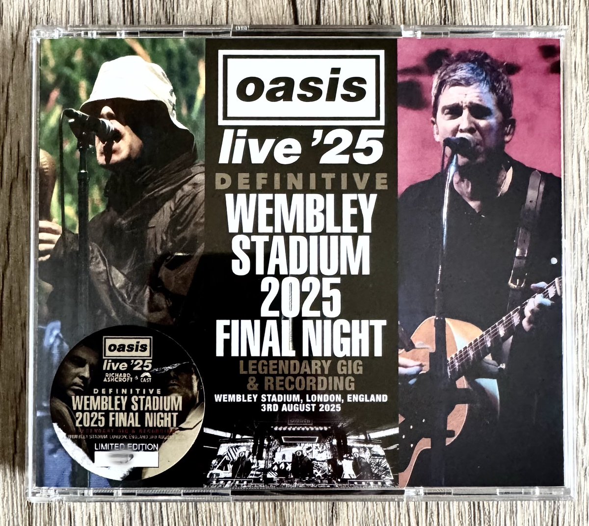 oasis #oasisコレクションを愛でる会 O.93「DEFINITIVE WEMBLEY
