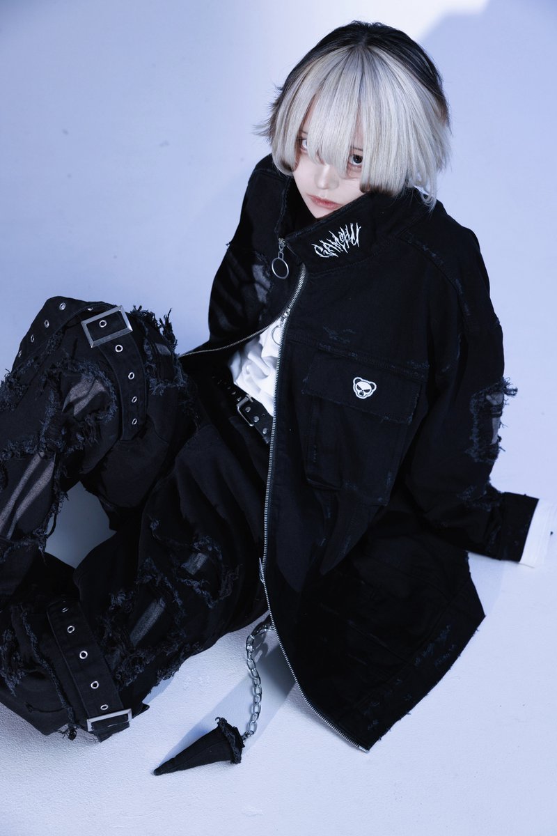 NEW ARRIVAL】 Gamchu【ガムチュ】 半壊卍壊デニムsetupジャケット/全2