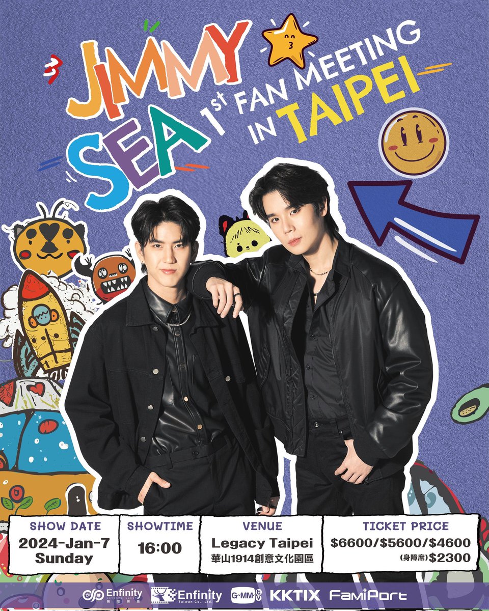 ꒰ JimmySea 2024 ꒱ - Jimmy Sea 1st Fan Meeting In Taipei