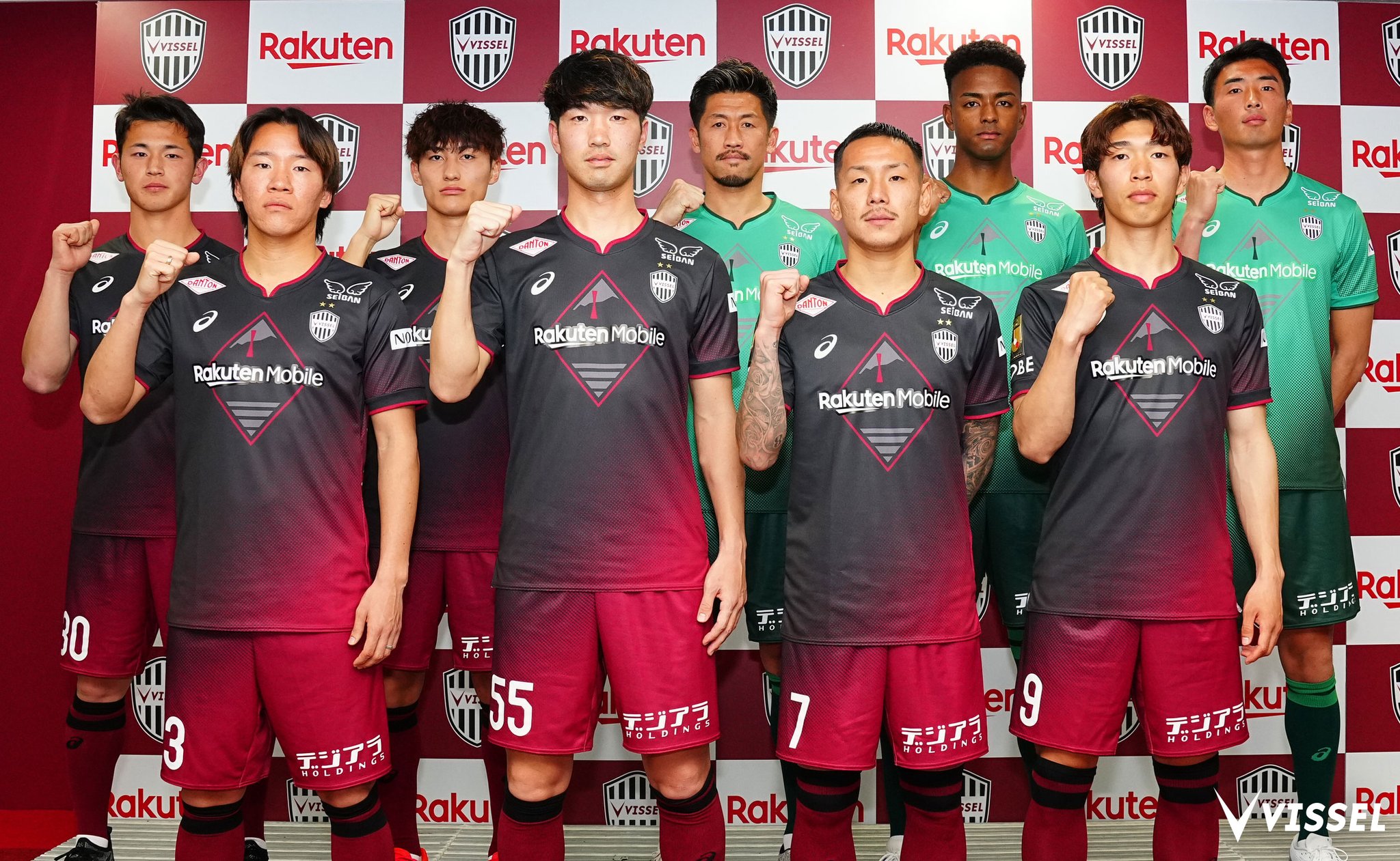 ヴィッセル神戸 ユニフォーム kora ヴィッセル神戸ユニフォーム #9 XL