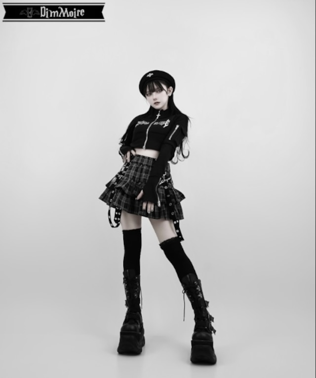 NEW ARRIVAL】 DimMoire【ディムモアール】 PUNKフリルミニスカートII