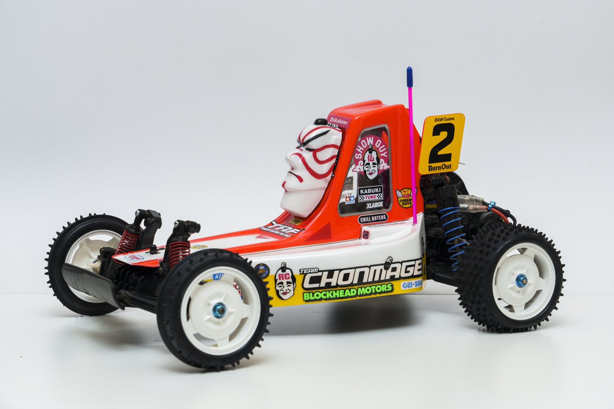 Finish!!! DT02用ボディ、INAKA CIRCUIT × TEAM CHONMAGE「ノッポ