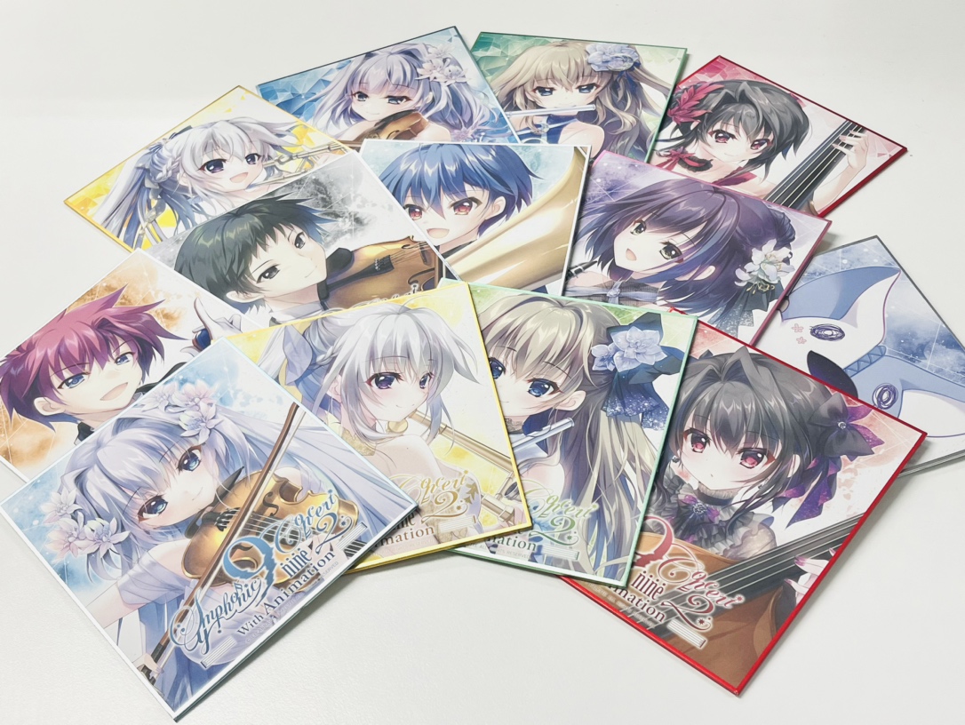 9SC2 グッズ情報5】 Symphonic Concert2 ミニ色紙コレクション全13種類