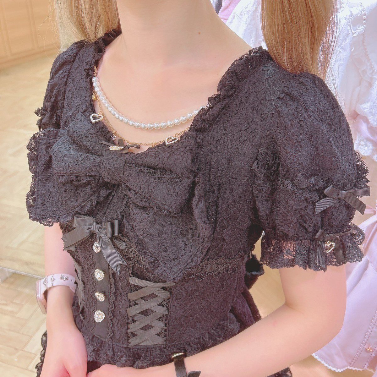 ❤︎ 𝐋𝐈𝐙 𝐋𝐈𝐒𝐀 近鉄Pass'e店 ❤︎ #ダブルレースアップリボン