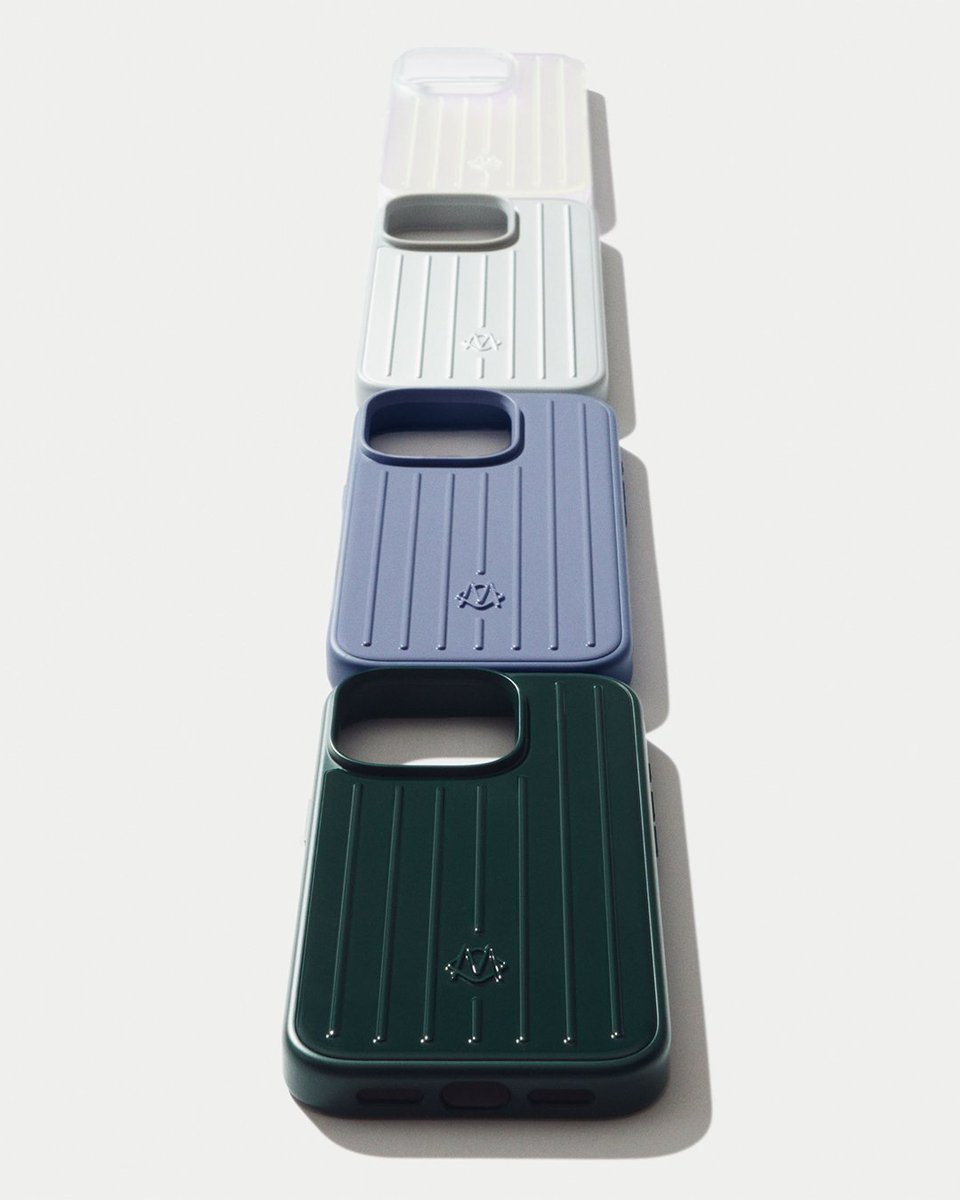 Peruse #RIMOWA's new iPhone 16 Pro and Pro Max cases, available in