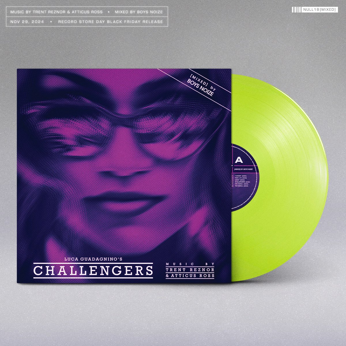 Challengers [MIXED] is coming to vinyl for this year's