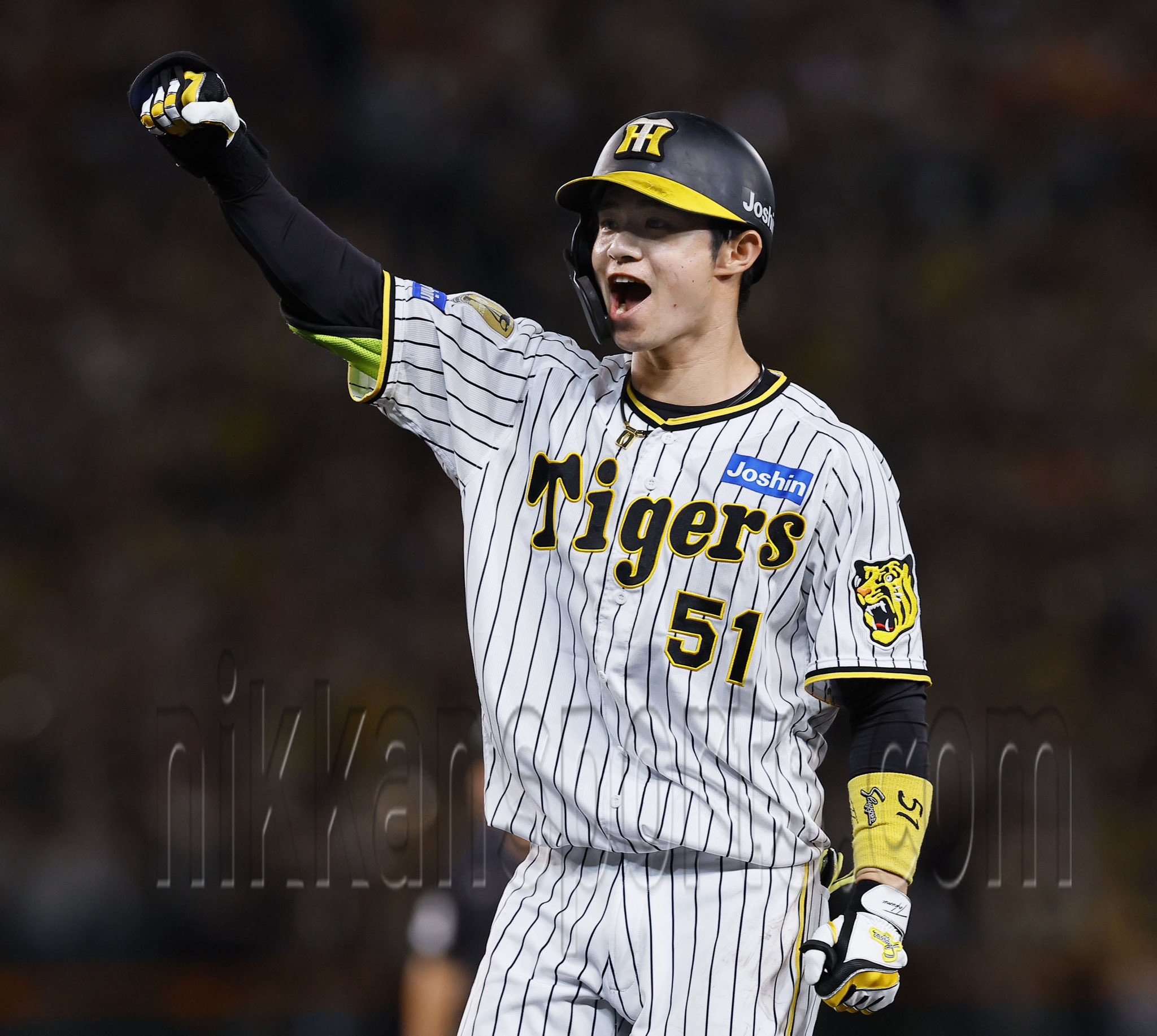 阪神タイガース 中野 Oサイズ完売品 チャンピオンレプリカ2024年モデル