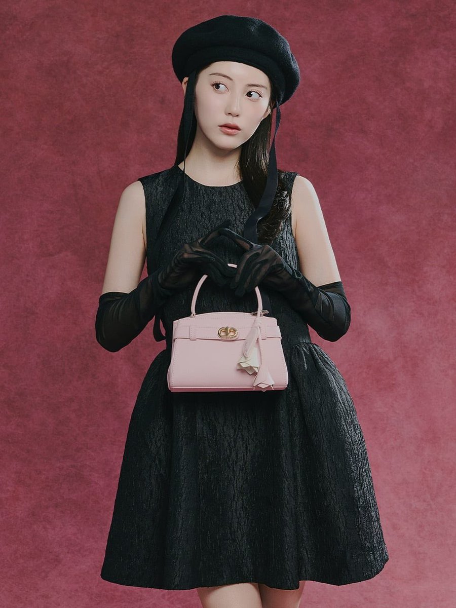 NEW】Aubrielle オブリエル トップハンドルバッグ - コットン