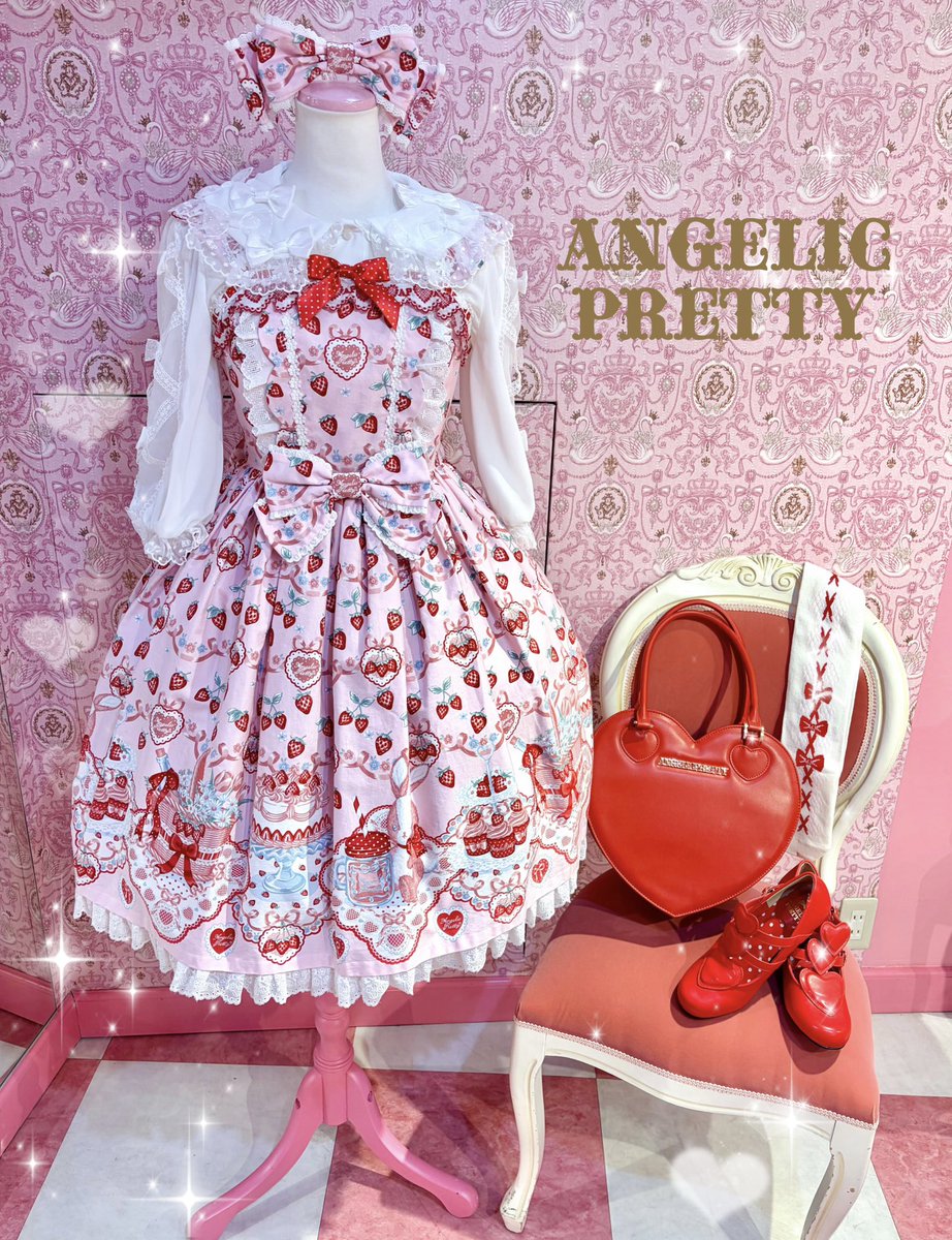 🎂🍓Strawberry Cake Partyシリーズ🍓🎂 原宿店では現在、上記シリーズ