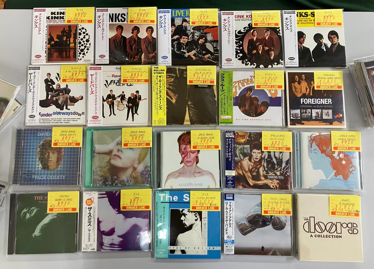CD新入荷情報】 洋・邦楽ロック/ポップスの新入荷CDを放出しました