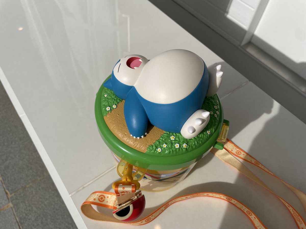 ポケパーク カントー】 カビゴンのポップコーンボックスセット付属の