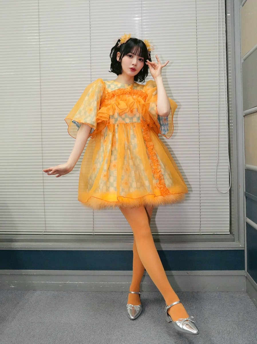 👗FRUITS ZIPPER 新衣装👗 ✨👓メガネ衣装👓✨ 🧡鎮西寿々歌