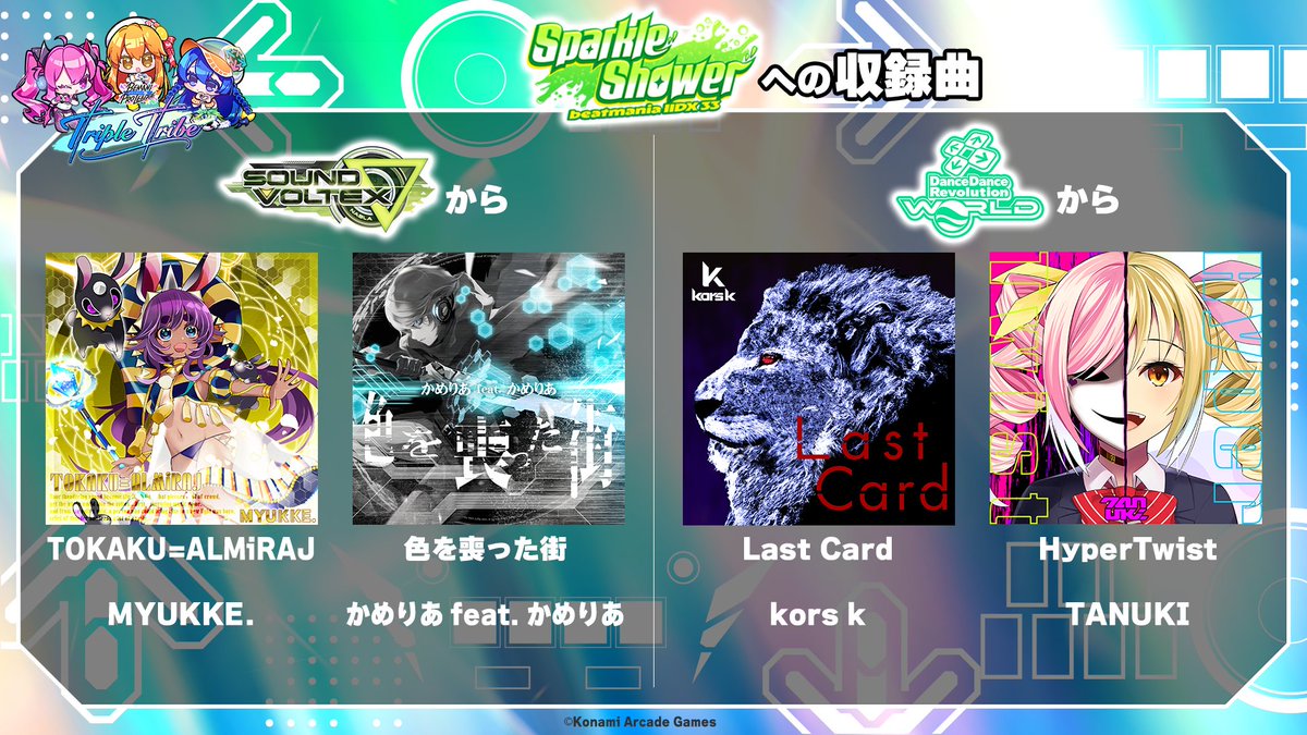 ━━━━━━━━━━━━━💿🎹 #BPLS5 Triple Tribe beatmania IIDX