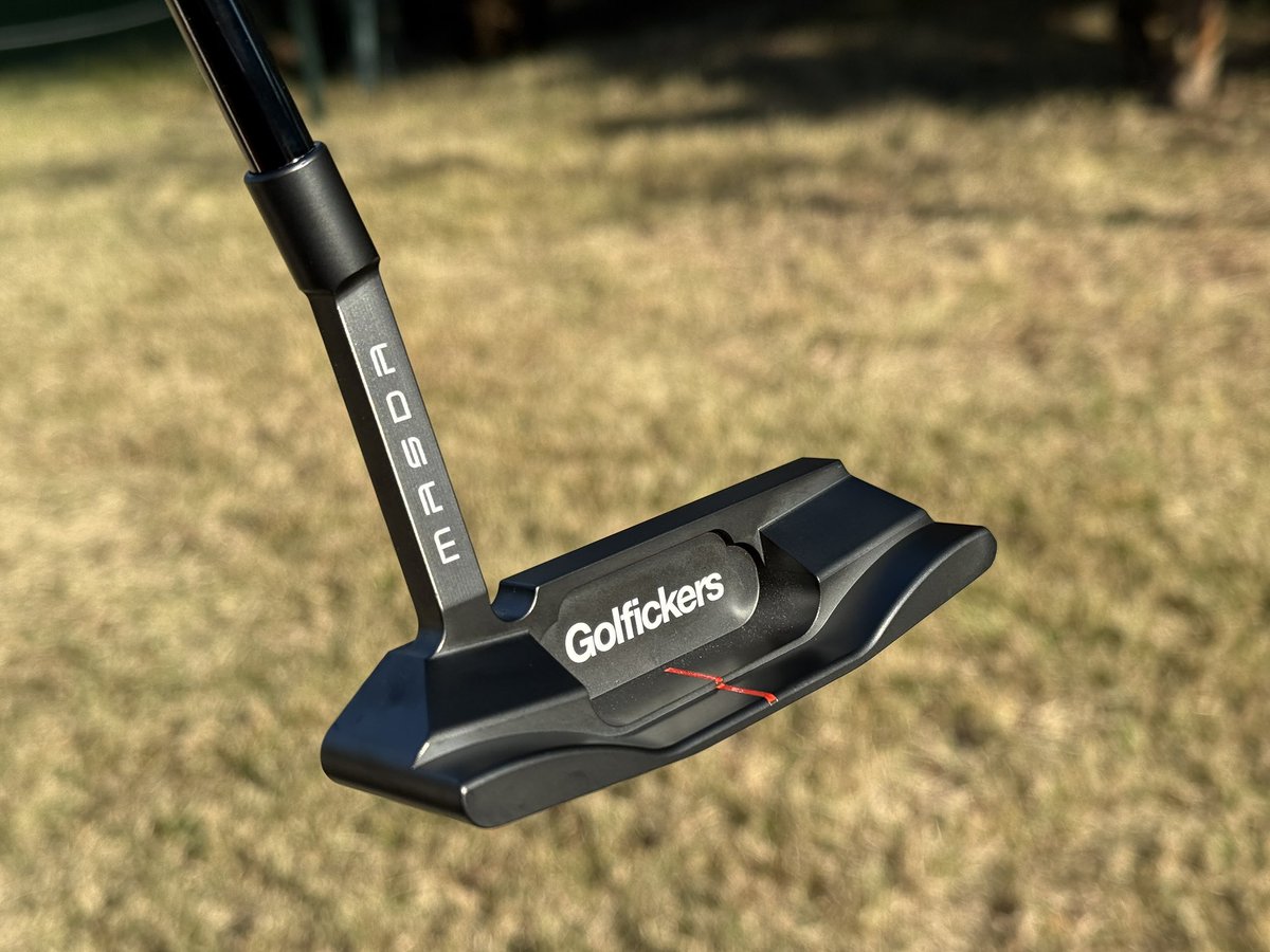 マスダゴルフ『STUDIO-5』のゴルフィッカーズコラボの限定パター。 即