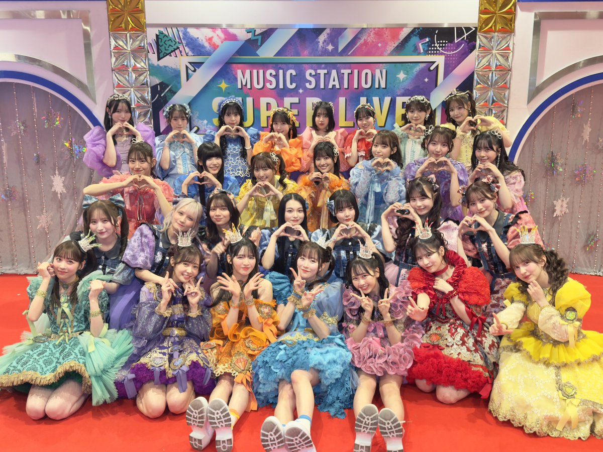 テレビ朝日系 ミュージックステーション 「SUPER LIVE 2024