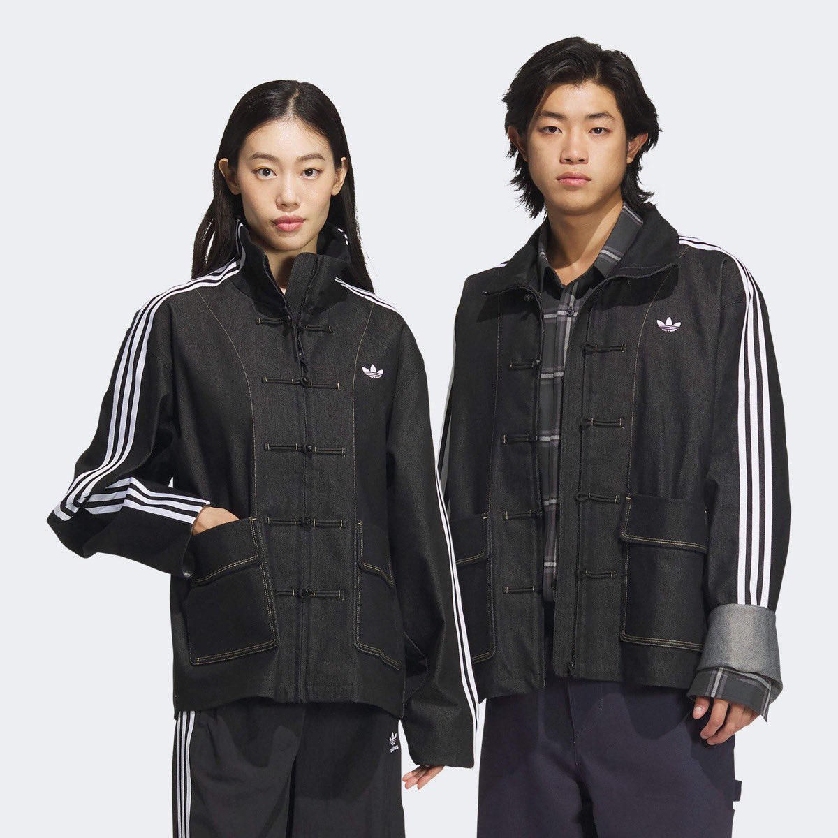 adidas デニムチャイナジャケットが登場【アディダス 中国 チャイナ