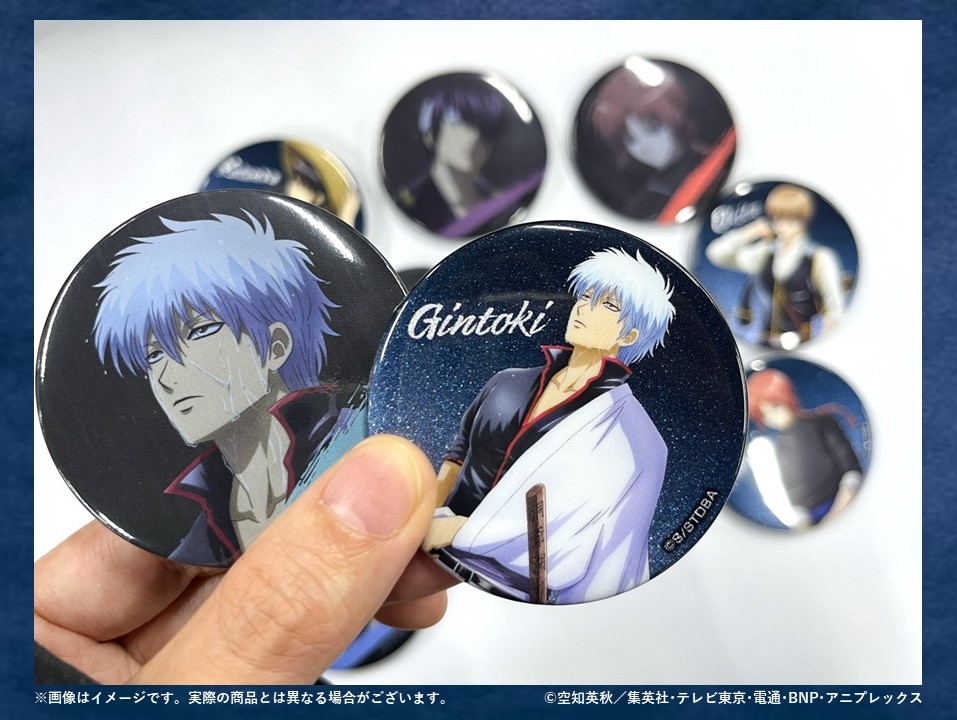 銀魂 ジャンプフェスタ2026 ローソン 缶バッジ 坂田銀時 6個